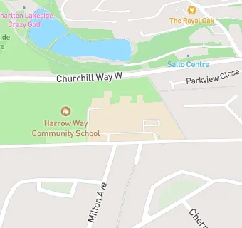 map for Harrow Way Community School