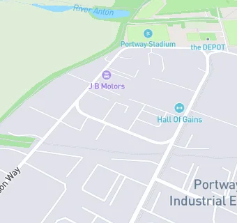 map for Andover Football Club