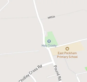 map for Scalliwags Pre-School CIO, East Peckham