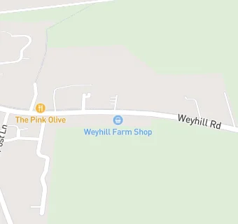 map for The Weyhill Farm Shop