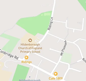 map for Emma's Kitchen At Hildenborough Primary School