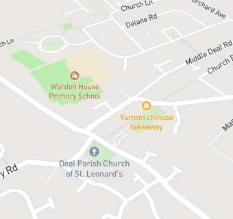 map for St Winifreds