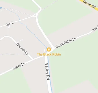 map for Black Robin Inn