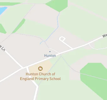 map for Hunton & Linton Pre-School