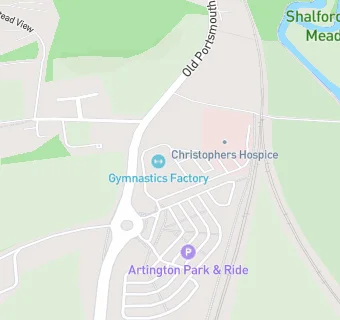 map for Christophers Hospice