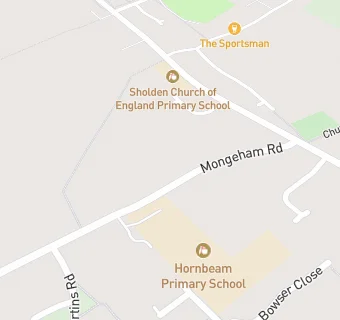 map for Hornbeam Primary School