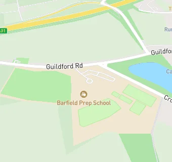 map for Barfield Prep School