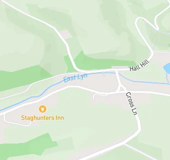 map for Staghunters Inn