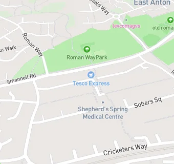 map for Tesco