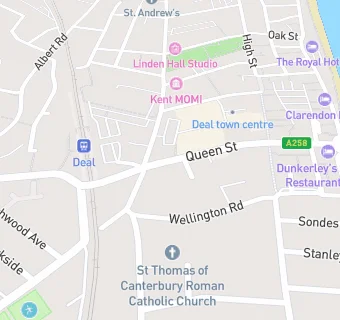 map for Queen Street Pharmacy