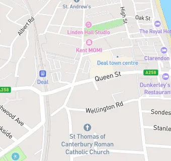 map for Queen Street Tap