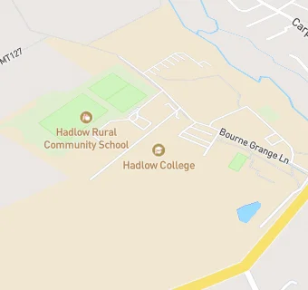 map for Hadlow Rural Community School