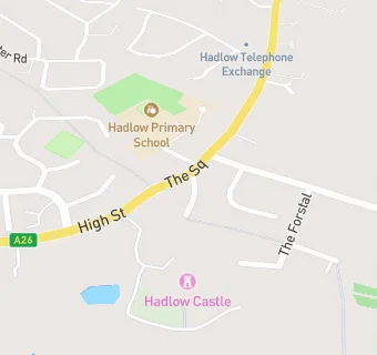 map for Hadlow Pharmacy