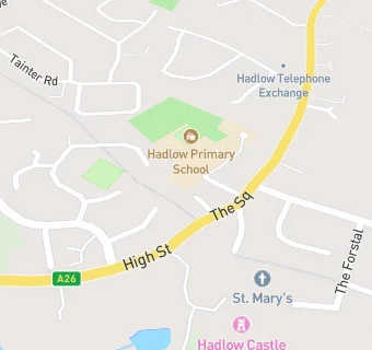 map for The Contract Dining Company Ltd At Hadlow Primary School