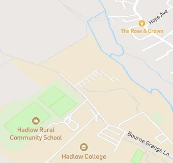 map for Hadlow College