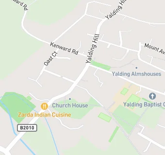 map for Yalding Village Club