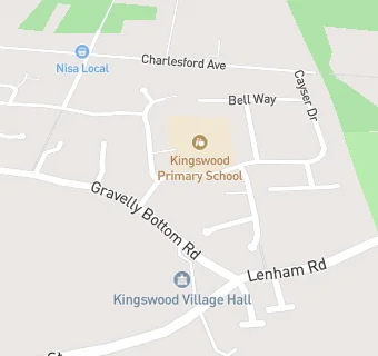 map for Caterlink At Kingswood Primary School