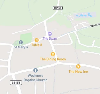 map for Thai Wedmore