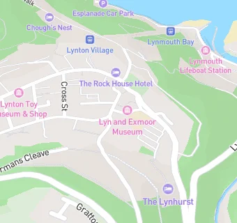 map for St Vincent Guest House