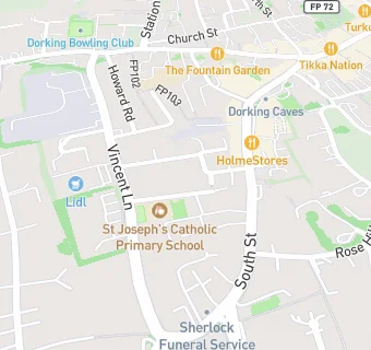 map for Twelve15 at St Josephs R C School