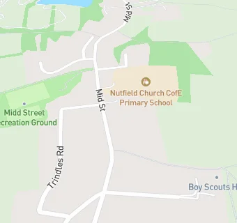 map for South Nutfield Pre-school