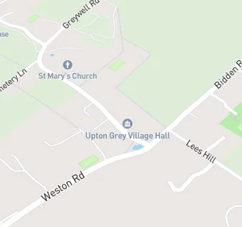 map for Upton Grey Village Shop