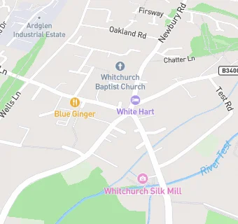 map for Whitchurch Cricket Club