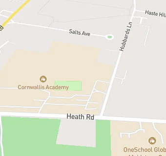 map for Cornwallis Academy