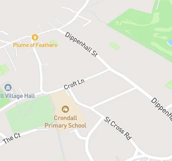 map for Crondall County Primary School