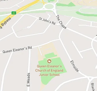 map for Caterlink @ Queen Eleanor's C of E Junior School