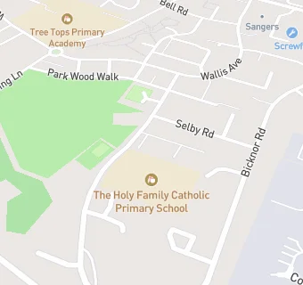 map for Compass Group At Holy Family Catholic Primary School