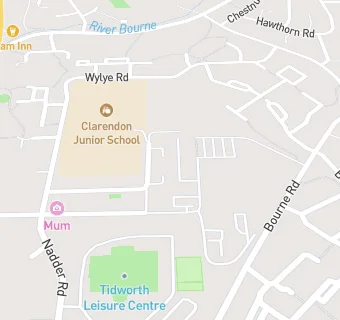 map for Clarendon Junior School