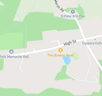 map for The Queens Head