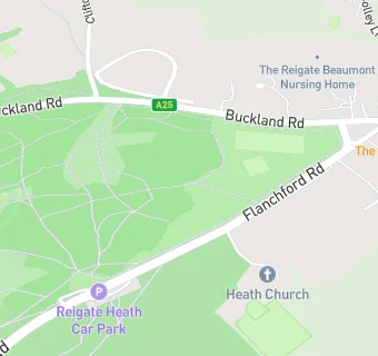 map for Reigate Heath Golf Club