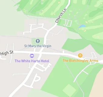 map for The Bletchingley Arms