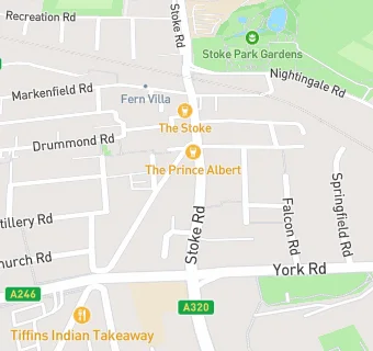 map for The Prince Albert