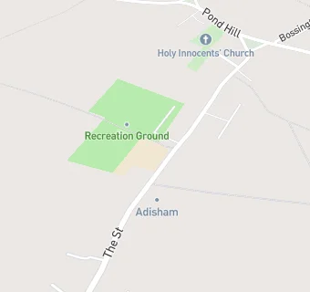 map for Adisham Church of England Primary School