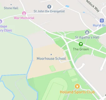 map for Moor House School and College