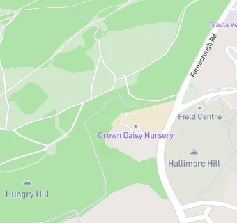 map for Crown Daisy Nursery At Anglesey House & Lodge