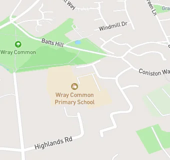 map for Wray Common First School