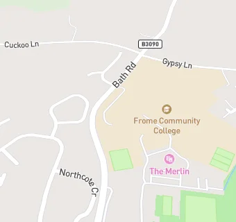 map for Frome Community College