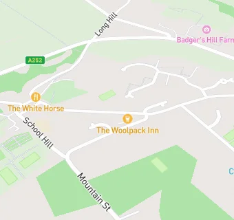 map for The Woolpack Inn