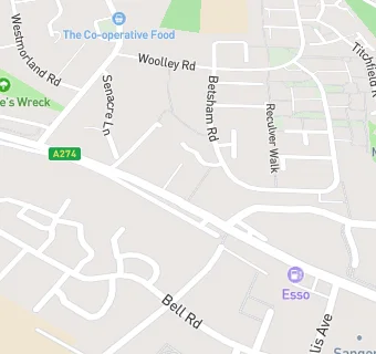 map for Ashley Gardens Care Centre