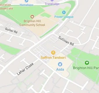 map for Saffron Tandoori