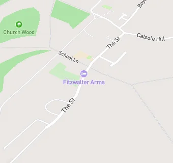 map for Fitzwalter Arms