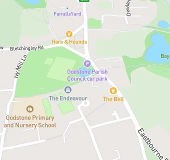 map for Godstone Club & Institute