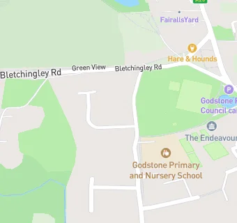 map for Godstone Village School