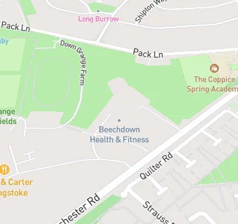 map for Beechdown Health And Fitness Club