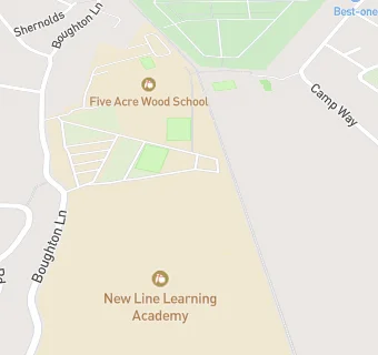 map for New Line Learning Academy