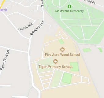 map for Tiger Primary School